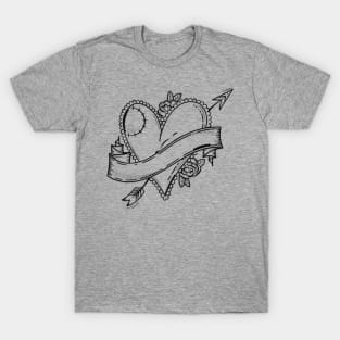 Heart arrow love T-Shirt